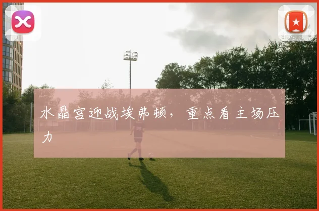 水晶宫迎战埃弗顿，重点看主场压力